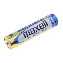 Maxell LR03 / AAA alkaline batterier, 200 stk.