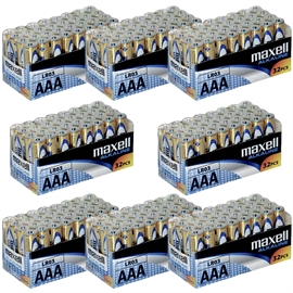 Maxell LR03/AAA Alkaline Batterier 1,5 V, 256 stk. 