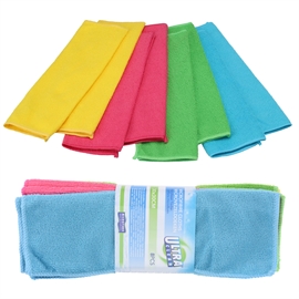 Ultra Clean Mikrofiberkluter 8 stk. 30 x 30 cm, Flere Farger