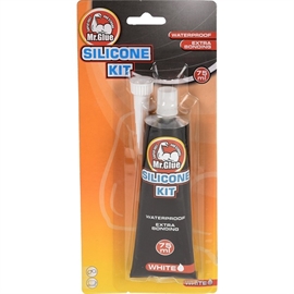 Mr. Glue Silikonlim, Hvit 75 g