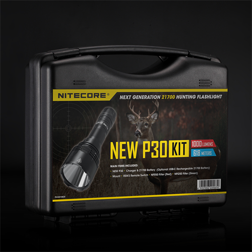 Nitecore NEW P30 Jakt KIT 1000 Lumen