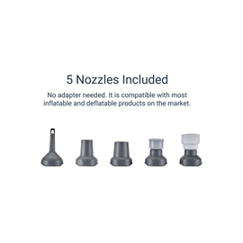 Nitecore AP01 Mini luftpumpe - drives via ekstern strømkilde f.eks. powerbank