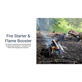 Nitecore AP01 Mini luftpumpe - drives via ekstern strømkilde f.eks. powerbank