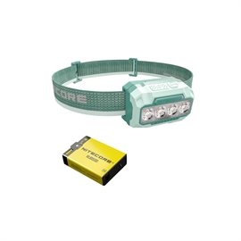 Nitecore HA23 UHE, Grønn hodelykt - Sett med 1 stk. HLB1500 Batteri