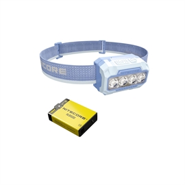 Nitecore HA23 UHE, Blå hodelykt - Sett med 1 stk. HLB1500 Batteri