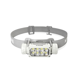 Nitecore HC65 UHE Oppladbar Hodelykt 1600 lumen, Hvit