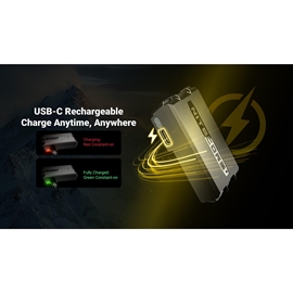 Nitecore HLB2500 2500mAh Li Ion All-Weather Batteri til HA27 UHE og HA29 UHE