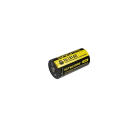 Nitecore 18350, NL1816R 1600mAh Li Ion Batteri - USB-C Oppladbart