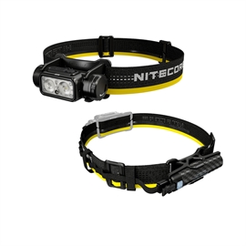 Nitecore NU50 Hodelykt - Sett med Carbon Battery™ 6K Kit