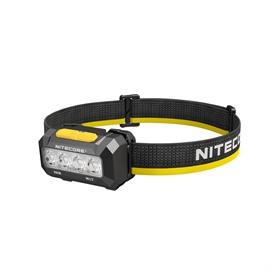 Nitecore HA19 MCT Hodelykt 600 Lumen, Sort/Gul