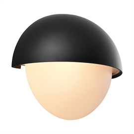 Nordlux Scorpius Maxi Round Utendørs Vegglampe IP44, Sort