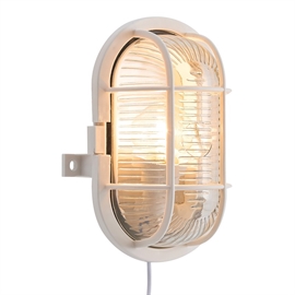 Nordlux Skotlampe Utendørs Vegglampe IP44, Hvit