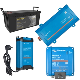 Victron 280Ah Lithium pakkeløsning m. 1600W Inverter