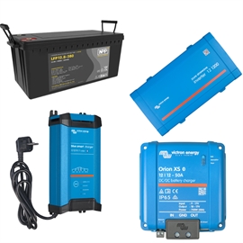 Victron 280Ah Lithium pakkeløsning m. 1200W Inverter