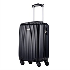 Slazenger Koffert 35L i Hardcase med 4 hjul (håndbagasje), svart