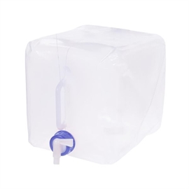 Redcliffs Sammenleggbar vanndunk 10 liter, klar